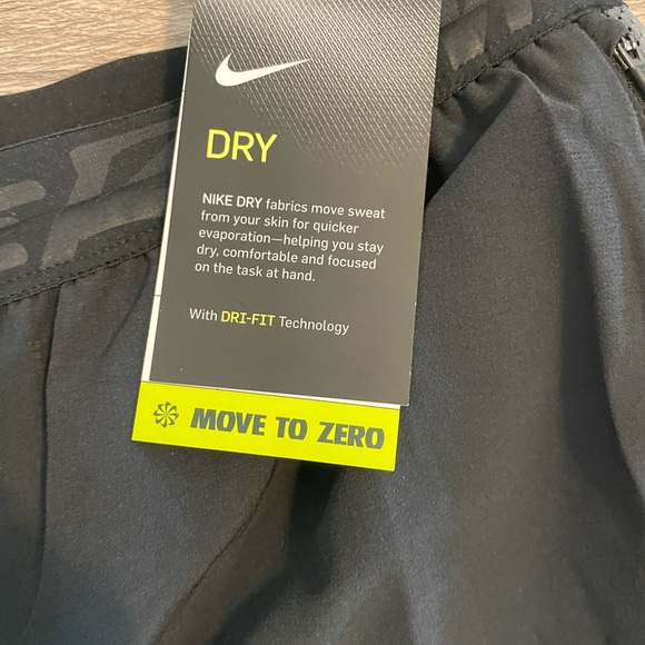 Men’s Nike Phenom Elite Wild Run 7/8 Black Running Pants Size XL-Tall DA1152-010 - Picture 4 of 13